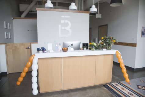 Barre3, a new barre workout business in Iowa City, is seen on its opening day on Thursday March 28 2019. 