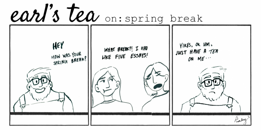 Triem: Earls Tea on: spring break