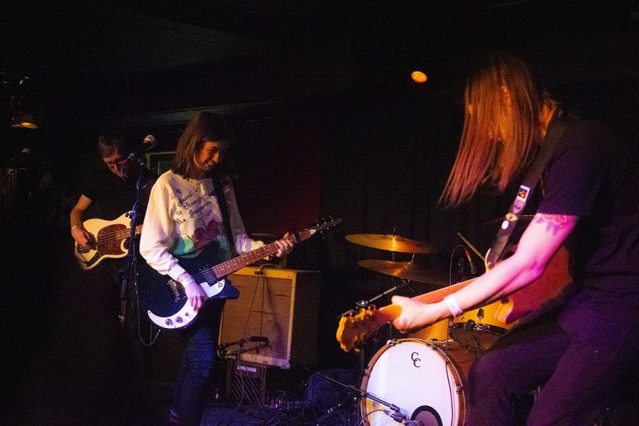 Ratboys performs at the Mill on Wednesday, April 3rd, 2019. Ratboys is apart of the annual Mission Creek Festival featuring prominent music and literature. (Tate Hildyard/ The Daily Iowan).