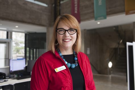 UI assistant professor of nursing, Stephanie Gilbertson-White, is pictured as a developer of an online program for rural cancer patients with advanced cancer. 