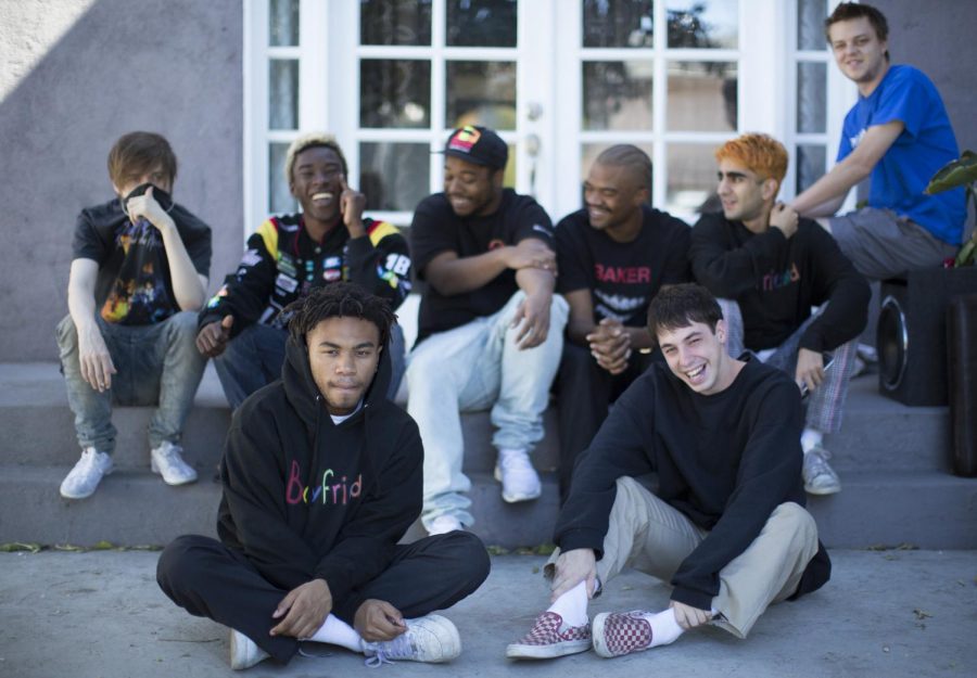 From+front+left%2C+Kevin+Abstract+and+Matt+Champion%3B+from+rear+left%2C+bearface%2C+Merlyn+Wood%2C+Dom+McLennon%2C+Ameer+Vann%2C+Romil+Hemnani%2C+JOBA.+%28Myung+J.+Chun%2FLos+Angeles+Times%2FTNS%29