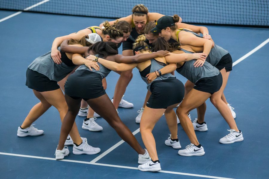 Photos: Iowa women's tennis vs. Maryland (4/7/2019) - The Daily Iowan