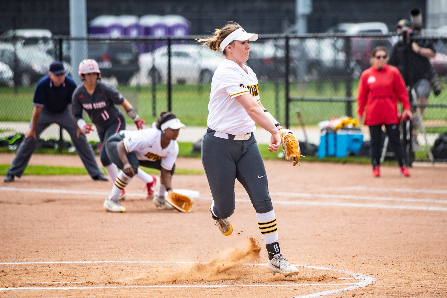 Hawkeye softball recognizes seniors in regularseason finale The