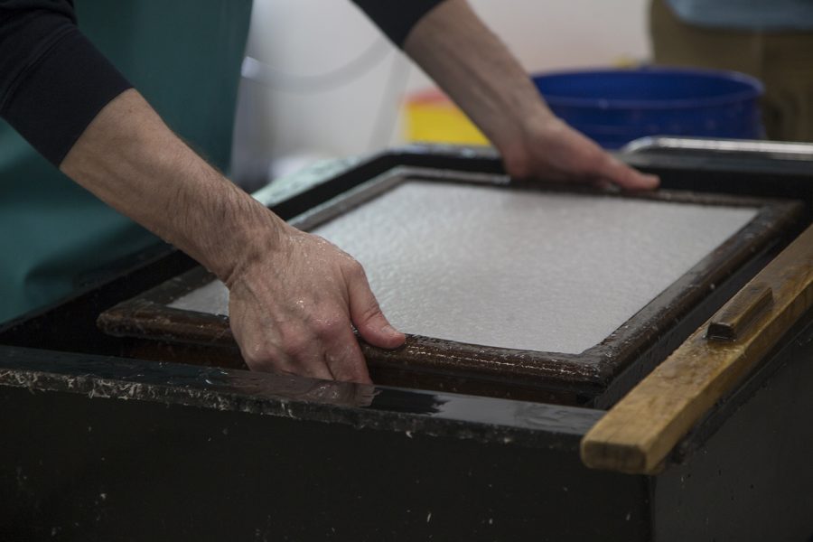 Papermaking master a gem in a digital age - The Daily Iowan