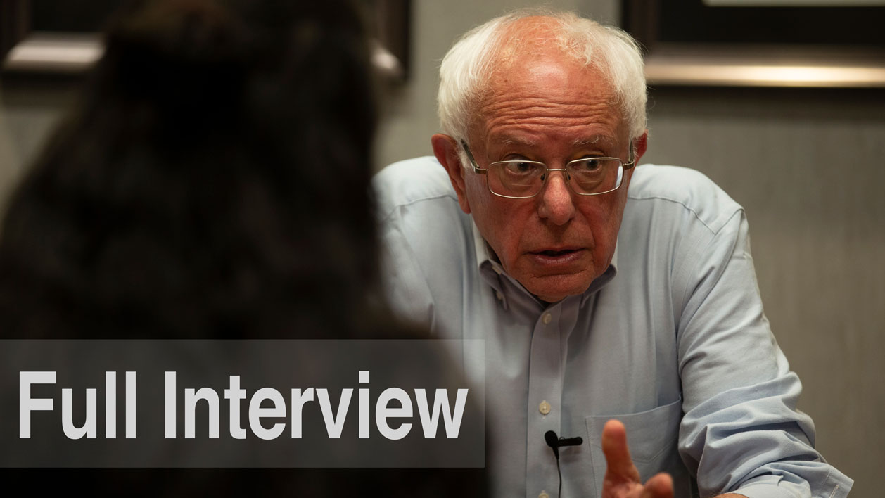 Bernie Sanders: Full Interview - The Daily Iowan