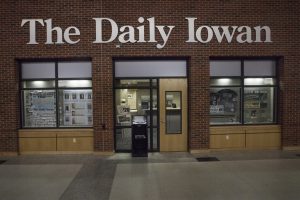 The Daily Iowan newsroom is seen on Feb. 26, 2019.