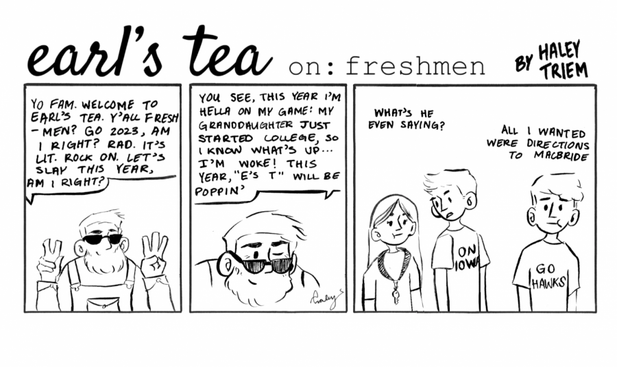 Cartoon: Earls Tea on: Freshman