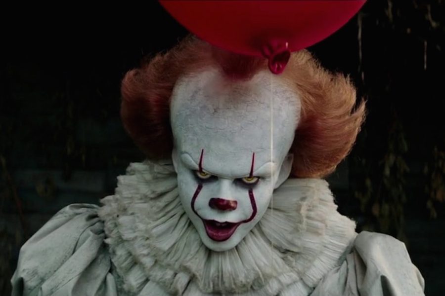 Bill Skarsgard as Pennywise the clown.