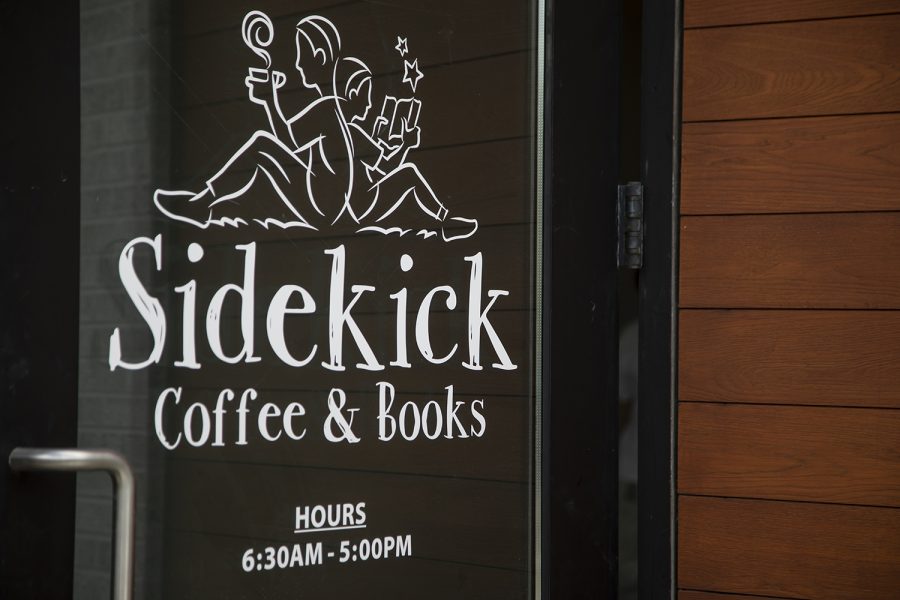 Ongoing construction to Sidekick Coffee and Books occurs on September 4, 2019 in University Heights. The business is set to open in the fall. (Ryan Adams/The Daily Iowan)