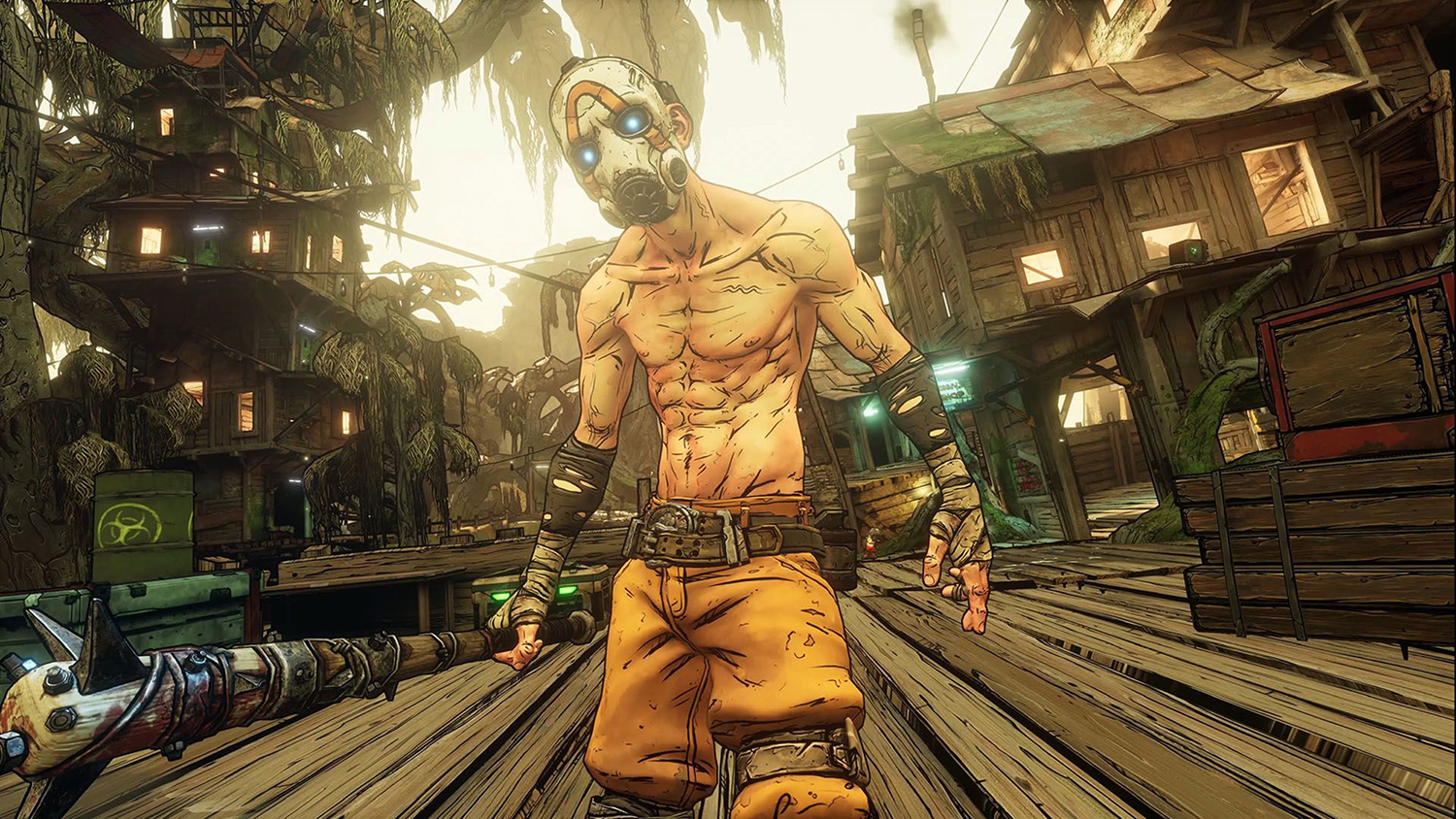 Borderlands 3 new and past players with open, psycho arms