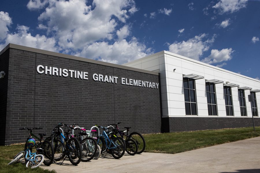 Christine Grant Elementary is seen on Thursday, August 29, 2019. (Katina Zentz/The Daily Iowan)