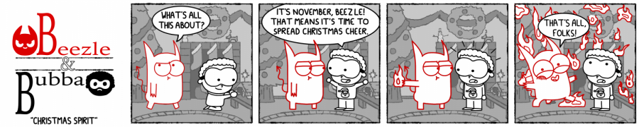 Cartoon: Beezle & Bubba: Christmas Spirit