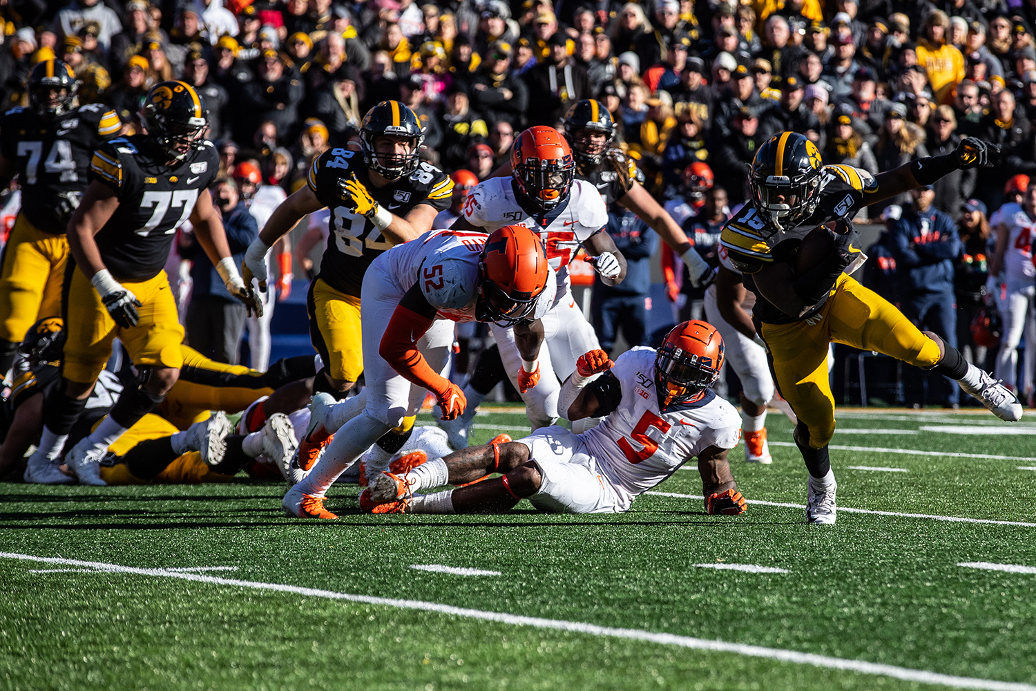 IowaIllinois game replay available anywhere online?