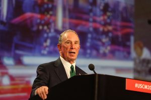 Former New York Mayor Michael Bloomberg, founder of Everytown for Gun Safety. 