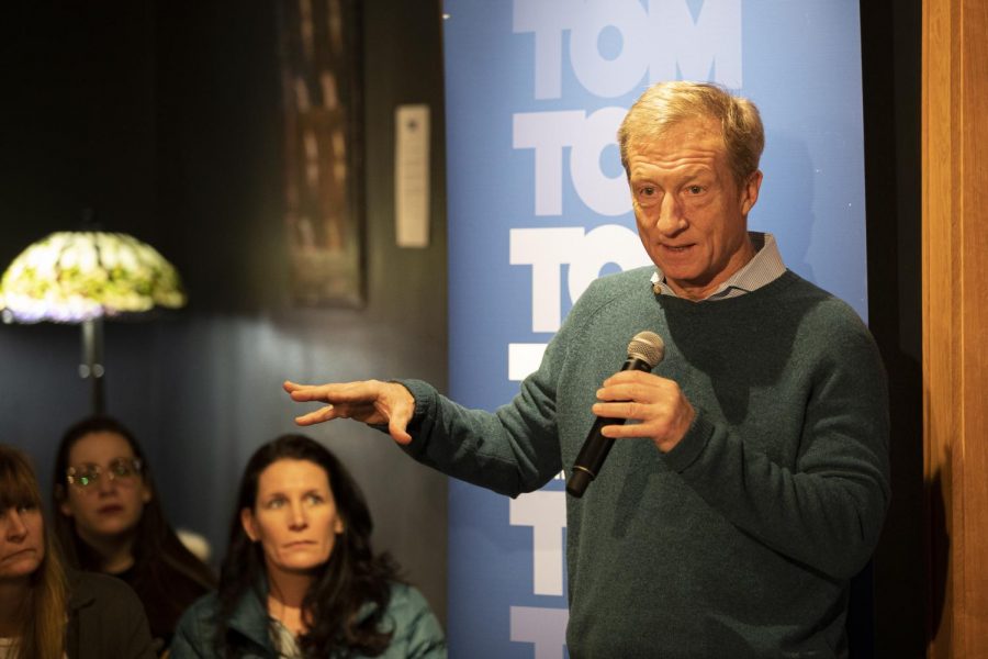 Tom Steyer says he would support publicly funded elections