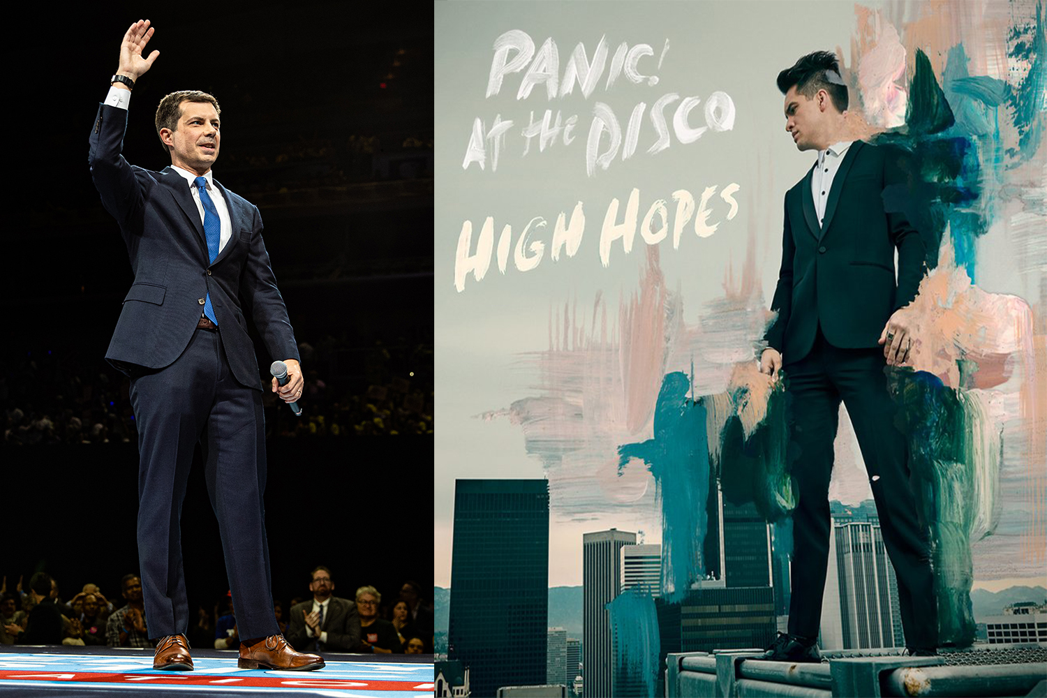 Pete Buttigieg, South Bend, Indiana Mayor:  “High Hopes” by Panic! At the Disco