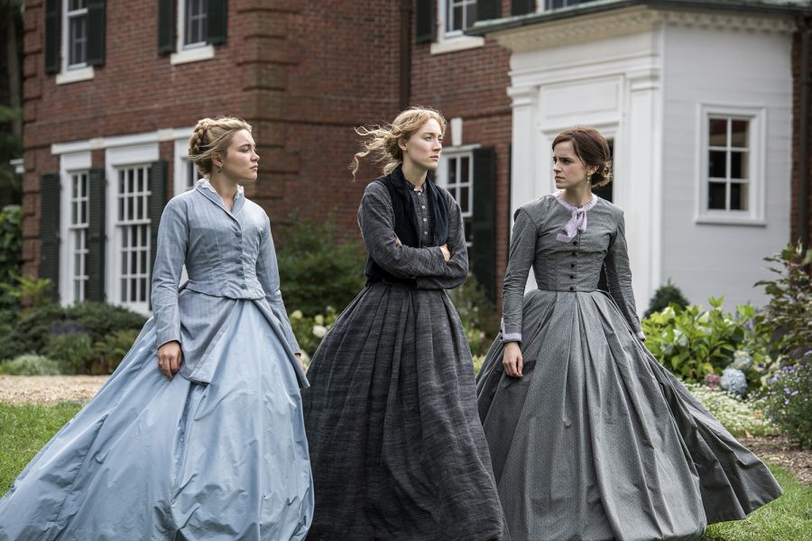 Florence Pugh, Saoirse Ronan and Emma Watson in Greta Gerwig's "Little Women." (Wilson Webb/Sony Pictures/TNS)