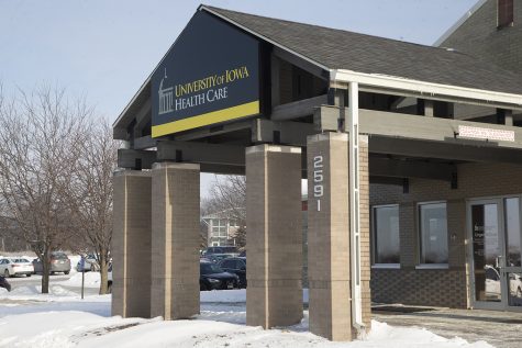 The University of Iowa Health Care urgent care Coralville location is seen on Tuesday, Jan. 21, 2020. The building is located at 2591 Holiday Road. 