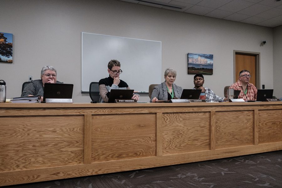 Johnson County Supervisors call for the meeting to start at the Johnson County Human Services building before a public hearing to replace the Unified Development Ordinance on Thursday, Dec. 5, 2019.