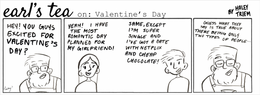 Cartoon: Earls Tea on Valentines Day