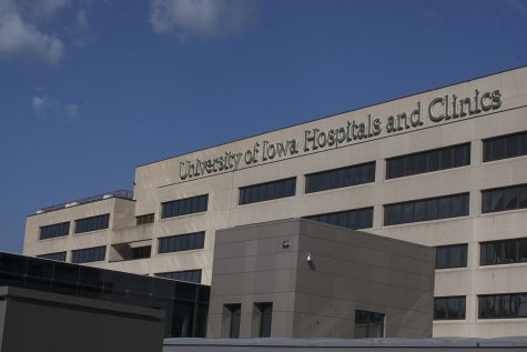 University of Iowa Hospitals and Clinics is seen on Sept. 17, 2018. 