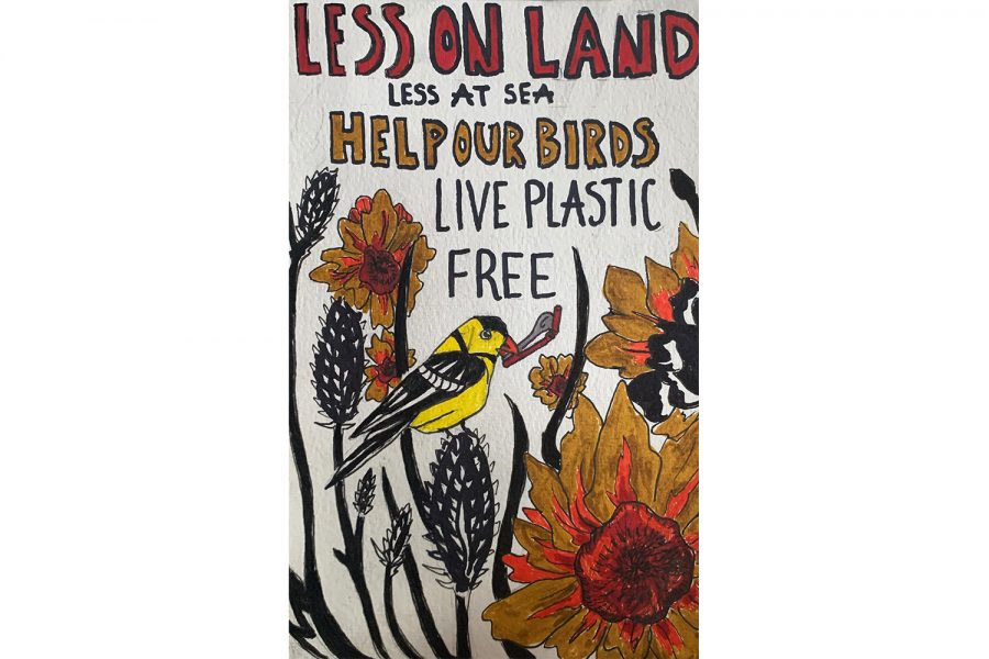 Student Spotlight: Kelsey Turnis uses art to explore environmental crises