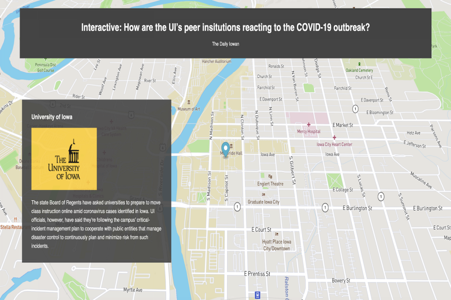 Interactive: How are other colleges dealing with the coronavirus?