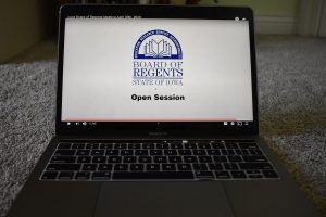 The Board of Regents holds a meeting discussing bond sales and loss of revenue due to COVID-19 on Youtube live stream  on Thursday, April 30, 2020. 
