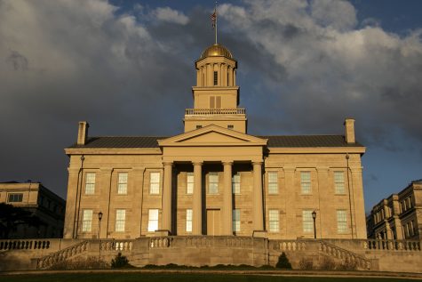 The Old Capitol is seen on April 13, 2020.