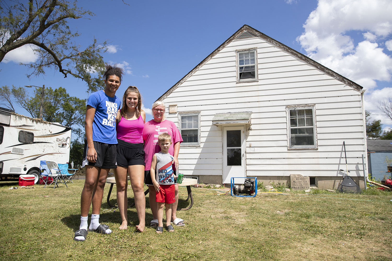 Trump does not tour derecho damage or meet with affected Iowans during