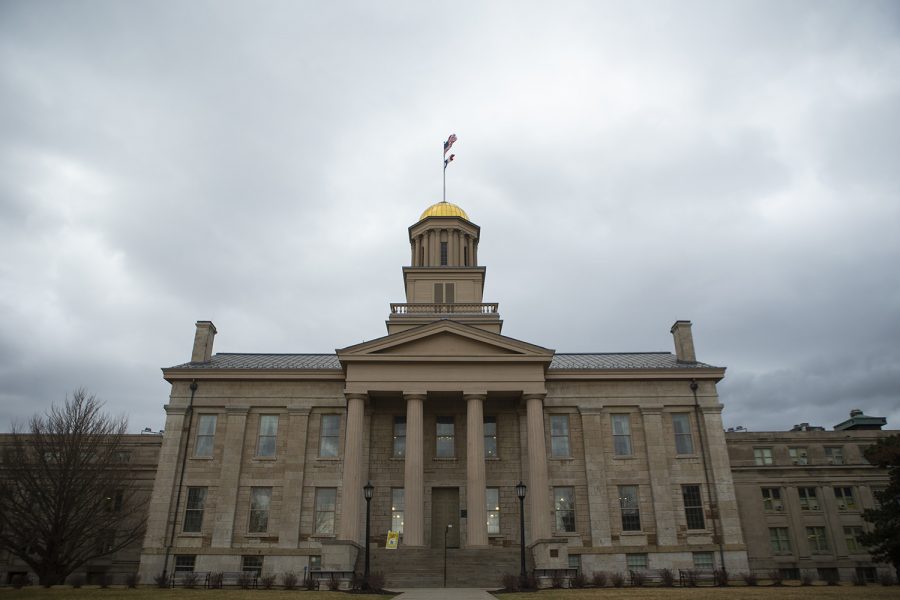 The Old Capitol is seen on Thursday, March 12, 2020. 