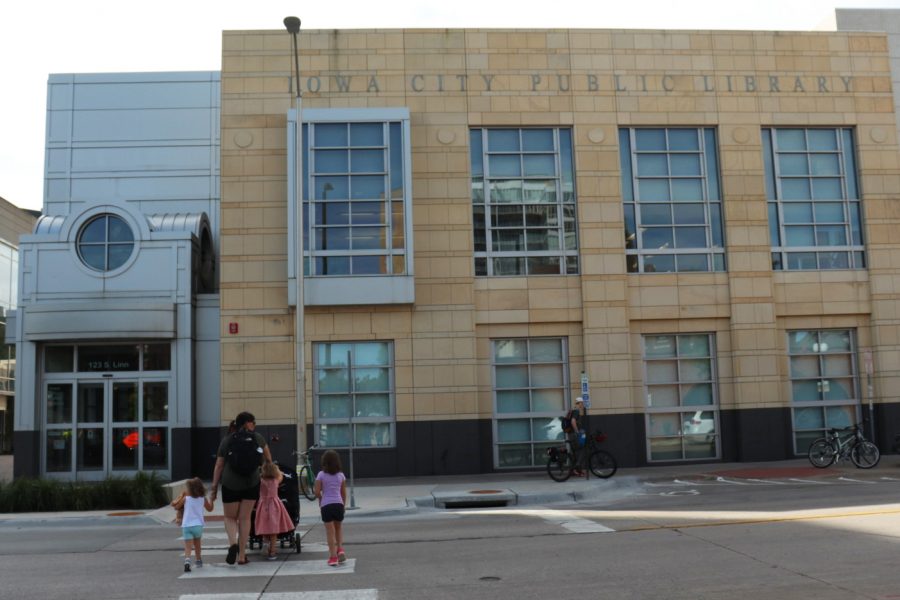 The Iowa City Public Library is seen on Monday, September 16, 2019. The new energy kits available at the library are encouraging efforts towards an energy-efficient home. 