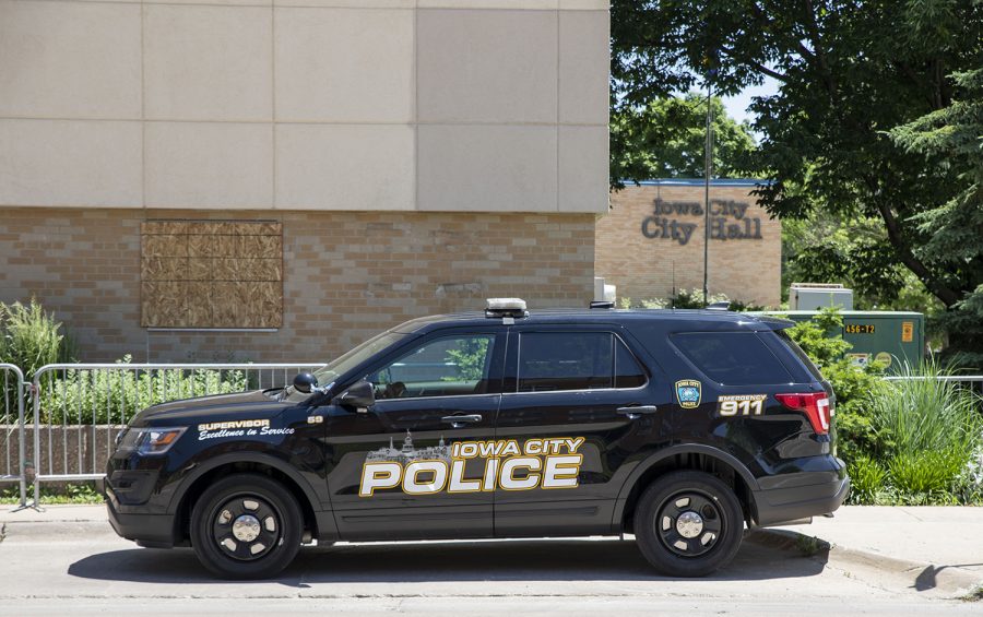 Iowa City Police Dept. 410 E. Washington St. As seen on Monday June 8, 2020.