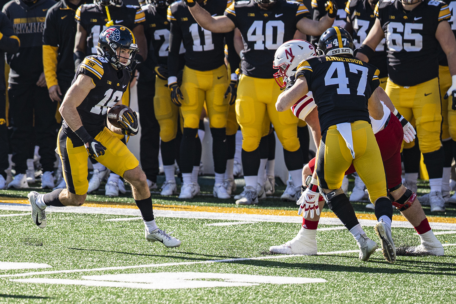 Halftime Reactions Iowa And Nebraska Tied At 13 Through 30 Minutes Of Game Time The Daily Iowan