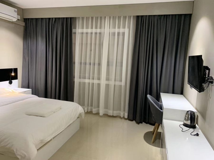 Ran Huo quarantine room is seen from her stay in Cambodia. (Contributed) 