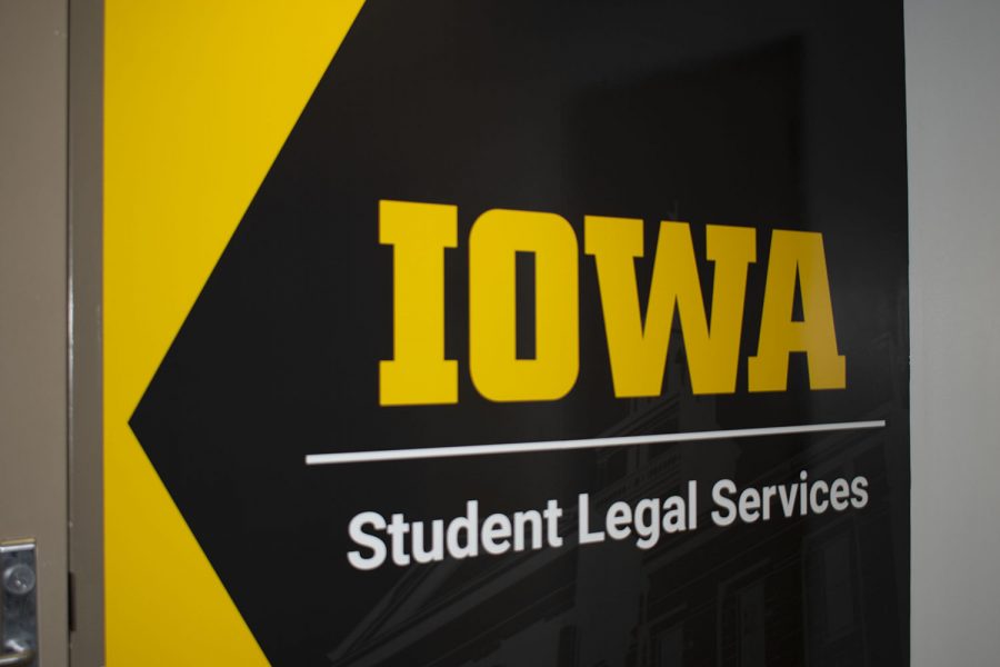 Iowa Student Legal Services office is seen located on the ground floor of the IMU on Monday, Nov. 30, 2020. 
