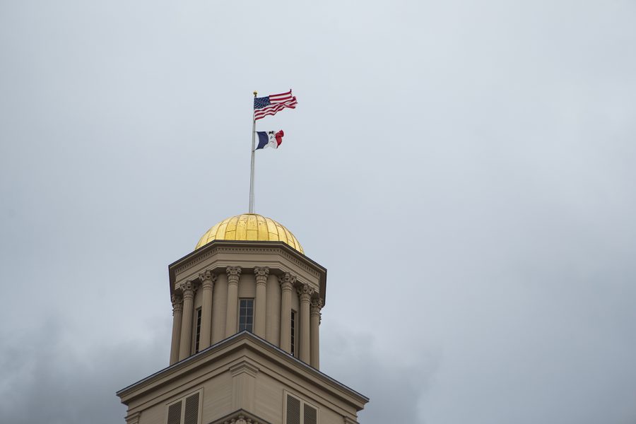 The Old Capitol is seen on Thursday, March 12, 2020. (Jenna Galligan/The Daily Iowan)