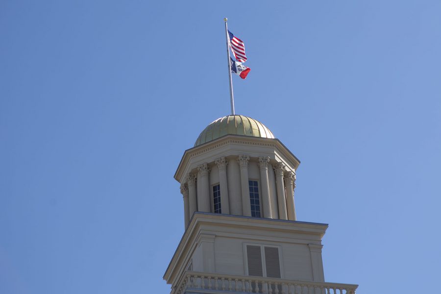 The Old Capital Building is seen on March 4, 2020. (Emily Wangen/The Daily Iowan)