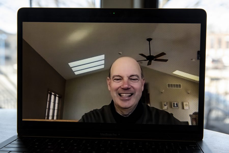 Associate Provost and Dean of International Programs Russ Ganim poses for a virtual portrait on Tuesday, March 2, 2021. 