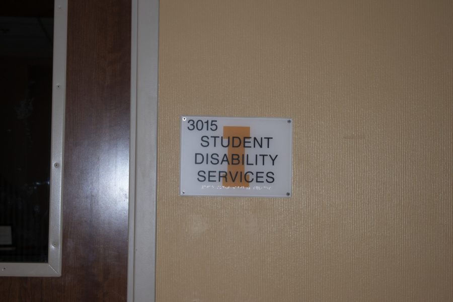 University of Iowa's student Disability Services Office is seen on September 3, 2020.