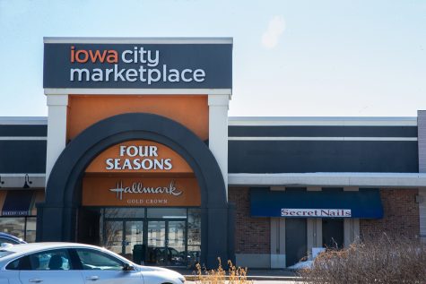 The Iowa City Marketplace is one of the areas that is a target for the energy efficiency grant. The Iowa City Marketplace is seen in Iowa City on March 2 2021.
