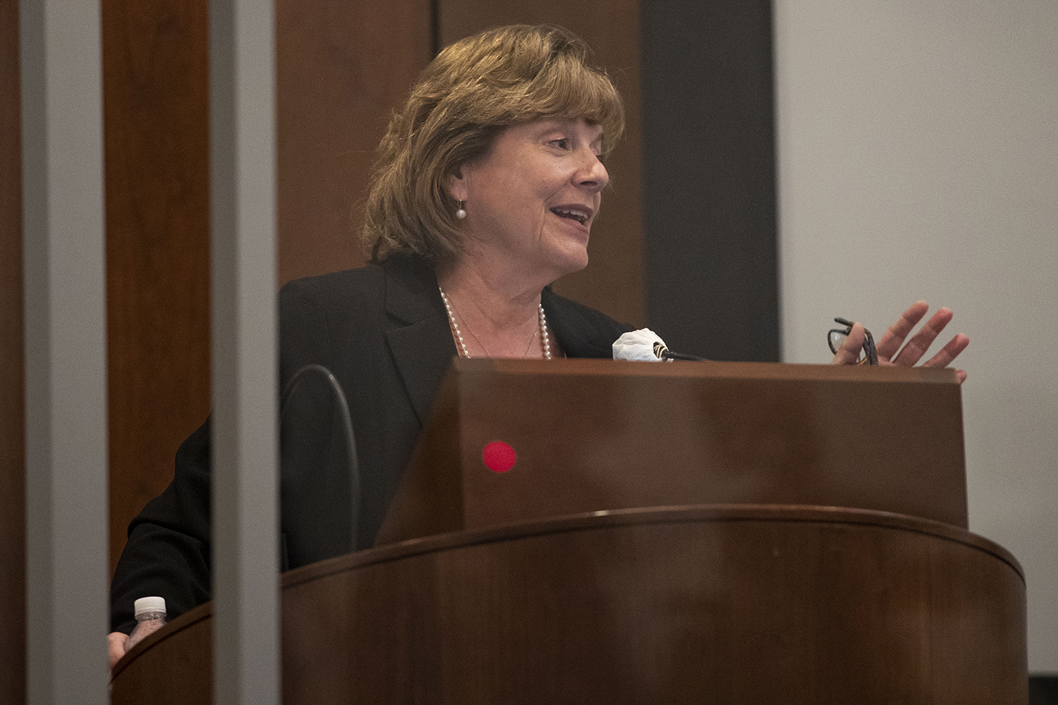 Photos: UI Presidential Forum - Barbara J. Wilson - The Daily Iowan