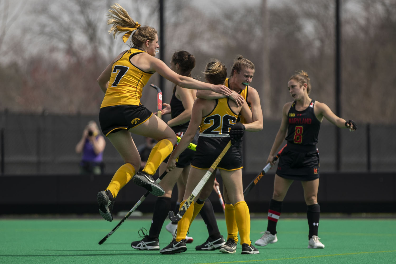 Iowa field hockey begins push for secondstraight Big Ten Championship