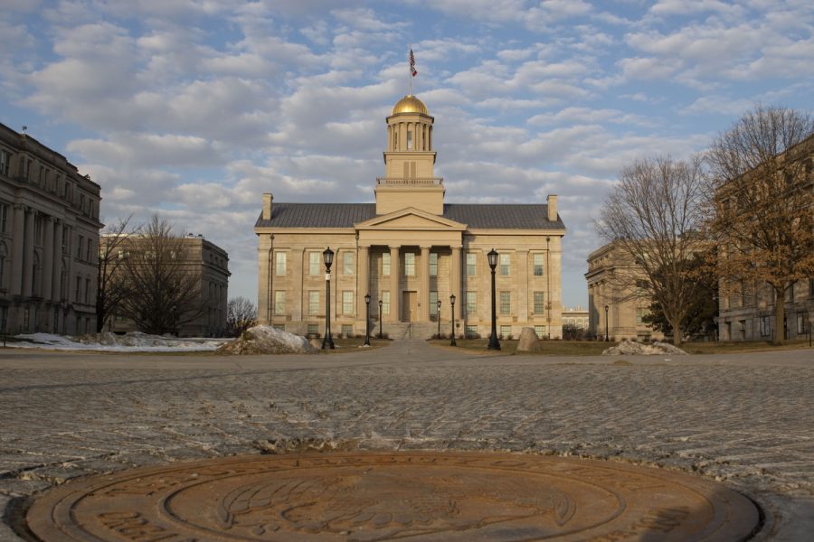 The Old Capitol building is seen on March, 6, 2021.
