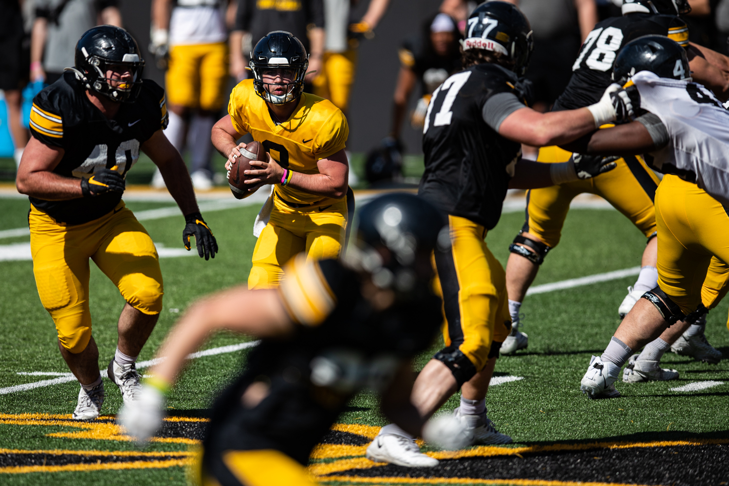 Photos: Iowa Football Spring Practice - 5/1/2021 - The Daily Iowan