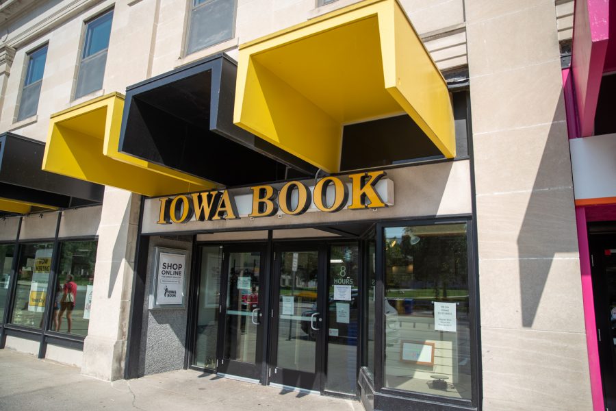 Iowa Book is seen on Aug. 4, 2021. the bookstore will now be managed day-to-day by Barnes and Noble.