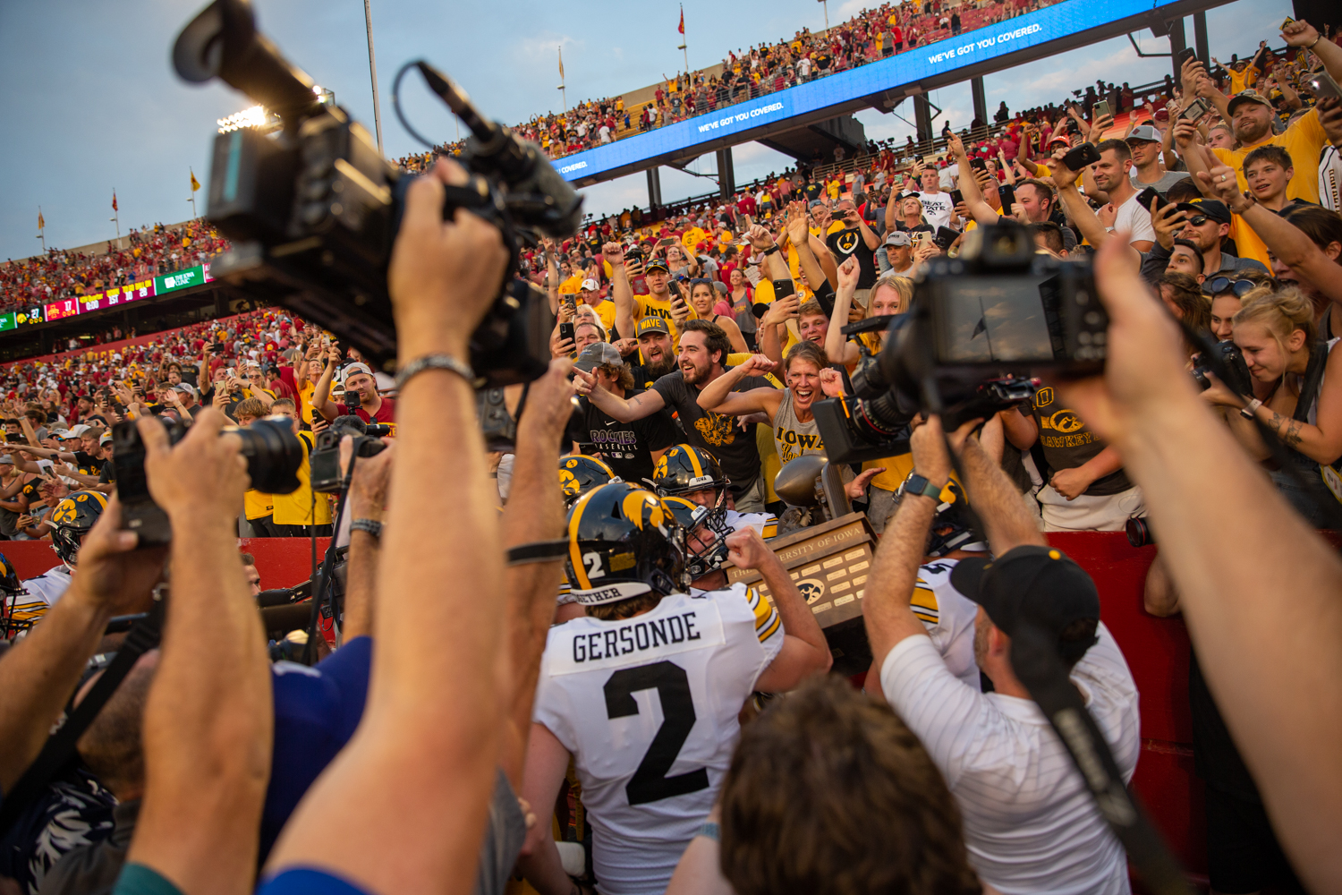 CyHawk football game returns to Kinnick Stadium after fourseason