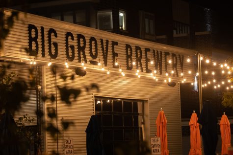 The Big Grove Brewery & Taproom in Iowa City is seen on Thursday, Sept. 23, 2021.