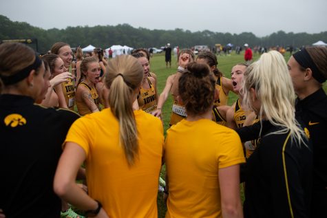 The University of Iowa hosts the Hawkeye Invite at the Ashton Cross Country Course on Friday, Sept. 3, 2021. (Jenna Galligan/The Daily Iowan)