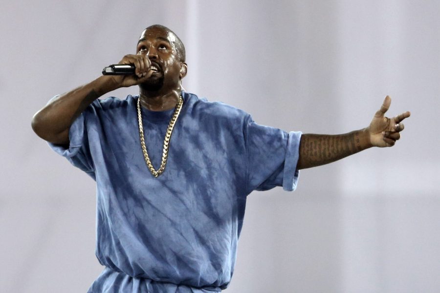 Jul 26, 2015; Toronto, Ontario, CAN; Recording artist Kanye West performs during the closing ceremony for the 2015 Pan Am Games at Pan Am Ceremonies Venue. Mandatory Credit: Matt Detrich-USA TODAY Sports
